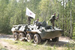 Военно-тактическая игра страйкбол.